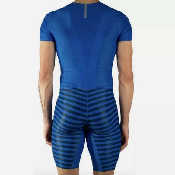 Adidas AdiZero ClimaLite Sleeveless One Piece Men's L Speedsuit Singlet Running - Picture 3 of 7